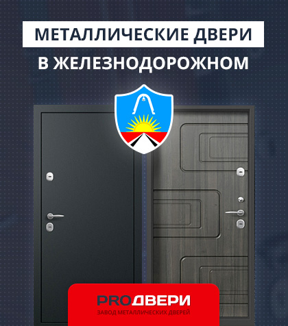 Металические двери в Железнодорожном
